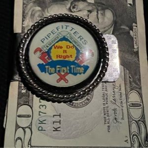 Vintage Silver Money Clip